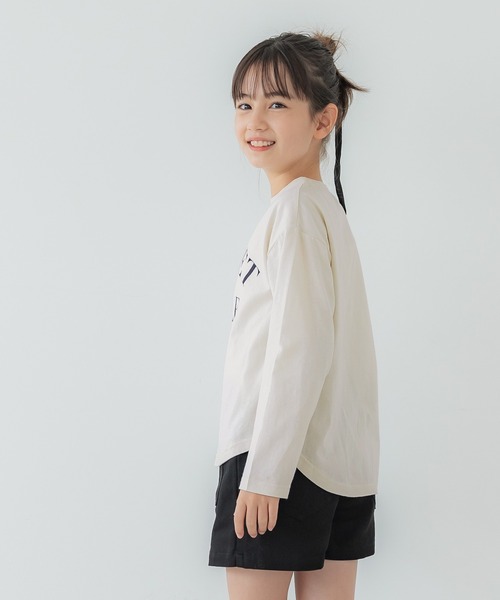 coca(coca)(コカ)の「キッズ 親子お揃いテールカットプリントコットンロンT(Tシャツ/カットソー・キッズ・B/E/D/C/A/F・150/140/130/120)」の17枚目の写真