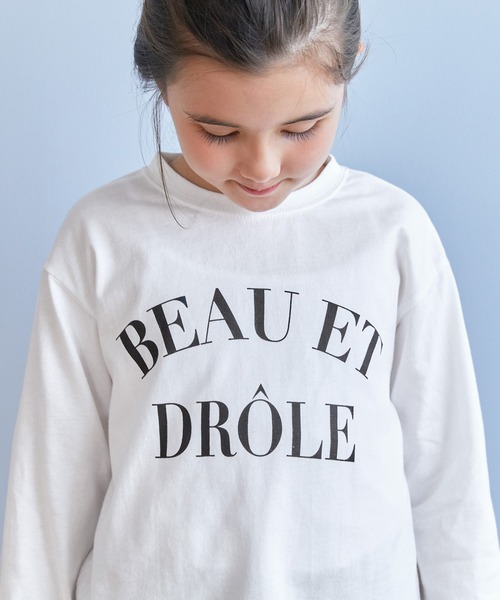 coca(coca)(コカ)の「キッズ 親子お揃いテールカットプリントコットンロンT(Tシャツ/カットソー・キッズ・B/E/D/C/A/F・150/140/130/120)」の20枚目の写真