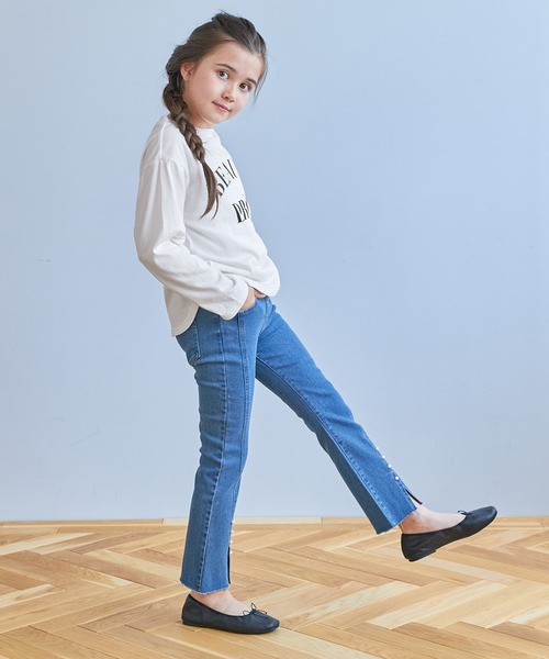 coca(coca)(コカ)の「キッズ 親子お揃いテールカットプリントコットンロンT(Tシャツ/カットソー・キッズ・B/E/D/C/A/F・150/140/130/120)」の21枚目の写真