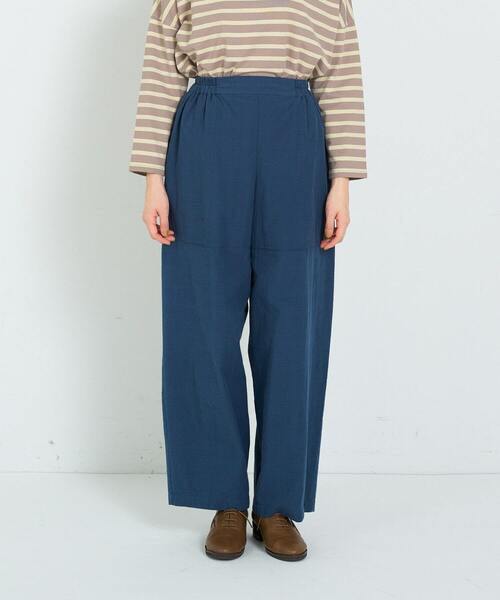 conges payes ADIEU TRISTESSE(コンジェ ペイエ アデュートリステス)の「タイプライターテーパードパンツ(その他パンツ・レディース・チェック/ネイビー・38)」の14枚目の写真