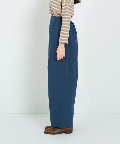 conges payes ADIEU TRISTESSE(コンジェ ペイエ アデュートリステス)の「タイプライターテーパードパンツ(その他パンツ・レディース・チェック/ネイビー・38)」の15枚目の写真
