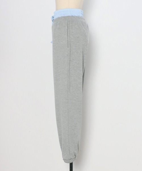 double waist sweat pants / ダブルウエストスウェットパンツ