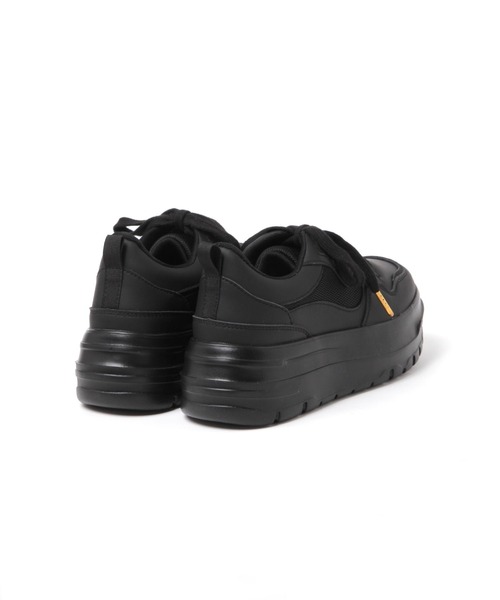 BAYFLOW（ベイフロー）の「[抗菌消臭付き!厚底でスタイルアップ]ファットシューレーススニーカー（スニーカー・レディース・ブラック/ホワイト・LARGE/MEDIUM）」の7枚目の写真