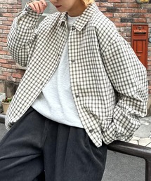 CIAOPANIC TYPY | チェック柄コーチジャケット(ブルゾン)