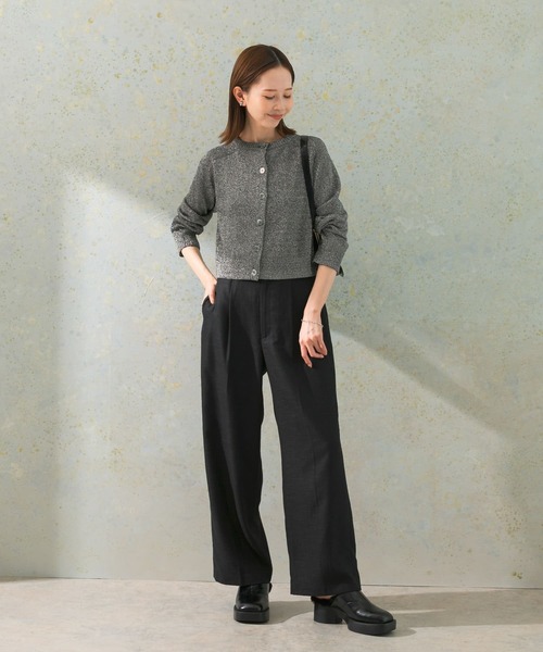URBAN RESEARCH ROSSO WOMEN（アーバンリサーチ　ロッソ）の「コンパクトラメニット（ニット/セーター・レディース・ブルー/ブラック系その他・FREE）」の5枚目の写真
