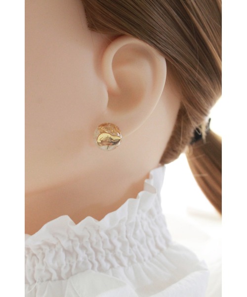 tone(トーン)の「【ime】3点セットピアス(MA)(ピアス(両耳用)・レディース・ブラック/グレー/ブラウン/ブルー/クリーム/レッド・FREE)」の14枚目の写真