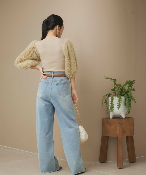 fifth(フィフス)の「パールポケットデニムパンツ(デニムパンツ・レディース・ブルー・M)」の21枚目の写真