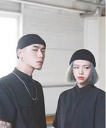 Per sist ence（パーシエンス）の「リブ編みニット帽（ニットキャップ/ビーニー）」