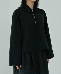 LE CIEL BLEU ジップ　スウェット　トップス LE CIEL BLEU ジップ スウェット トップス LE CIEL BLEU
