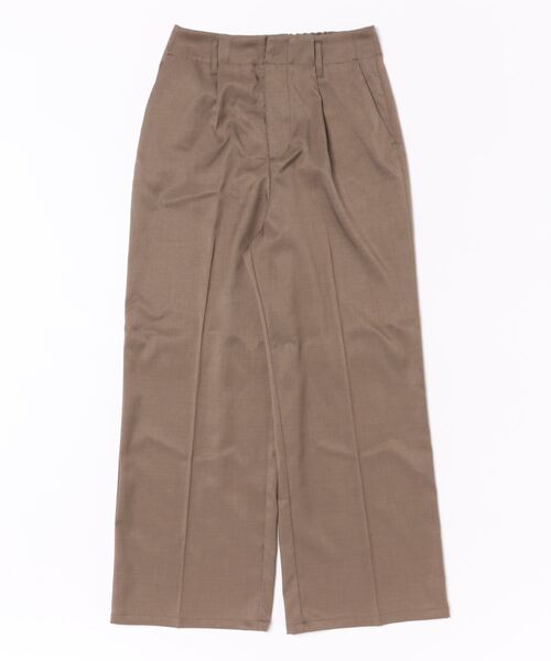 apres jour clair（アプレジュールクレア）の「【apres jour clair】【セットアップ可能】センタープレスパンツ【ZOZOTOWN限定アイテム】（スラックス・レディース・ブラウン系その他/オリーブ/チャコールグレー・MEDIUM/X-LARGE/SMALL）」の21枚目の写真