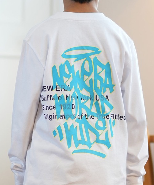 セール】NEW ERA/ニューエラ キッズ ロンT Youth 長袖 コットン
