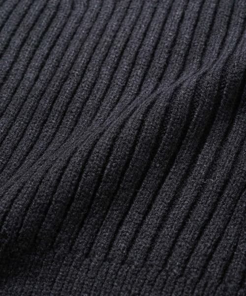 NANO universe（ナノユニバース）の「｢NJ/CLUB｣PARKSTOCK バラクラバ（ニットキャップ/ビーニー・メンズ・グレー/ブラック/ベージュ・FREE）」の13枚目の写真
