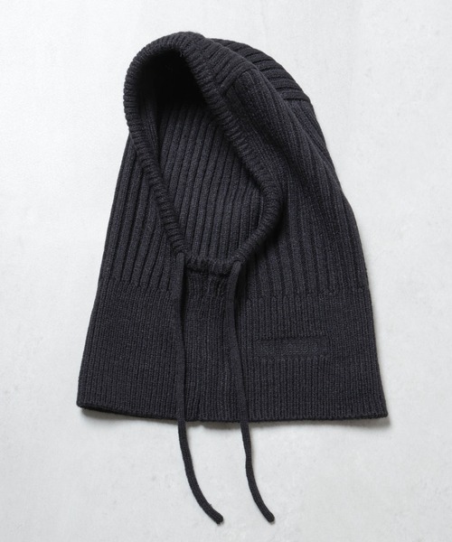 NANO universe（ナノユニバース）の「｢NJ/CLUB｣PARKSTOCK バラクラバ（ニットキャップ/ビーニー・メンズ・グレー/ブラック/ベージュ・FREE）」の10枚目の写真