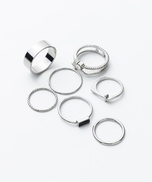 ciite' | シルバーリング 7セット / silver ring 7set(リング)