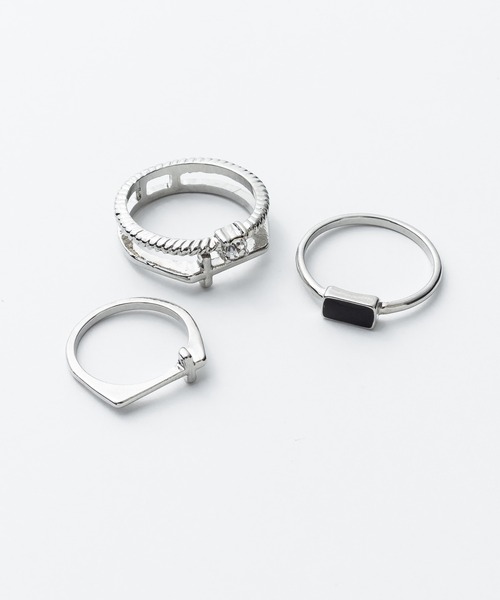 ciite'(シーテ)の「シルバーリング 7セット / silver ring 7set(リング・レディース・シルバー・FREE)」の4枚目の写真