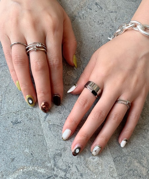 ciite'(シーテ)の「シルバーリング 7セット / silver ring 7set(リング・レディース・シルバー・FREE)」の5枚目の写真