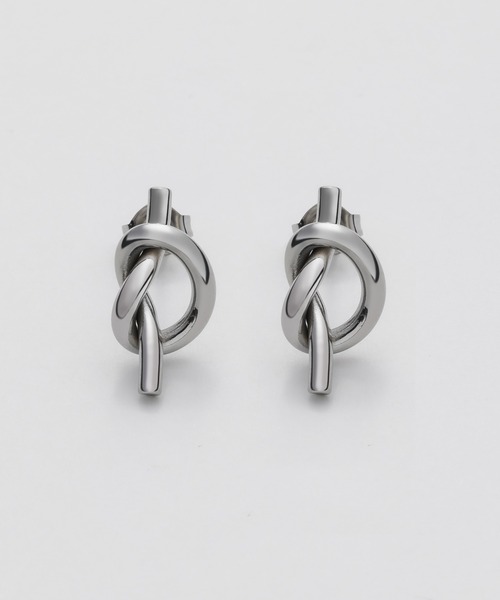 ciite' surgical stainless(シーテサージカルステンレス)の「【 金属アレルギー対応 】 ノットピアス サージカルステンレス (両耳用)(ピアス(両耳用)・レディース・ゴールド/シルバー・FREE)」の13枚目の写真
