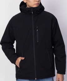 NAVY シャットアウター SOLOTEX(R)使用 裏シャギーフードジャケット