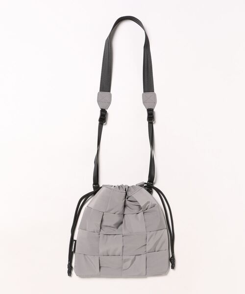 /ADAMPATEK/braided polyester drawstring bag/編み込みナイロン巾着バッグ（ハンドバッグ）｜ADAM PATEK（アダムパテック）