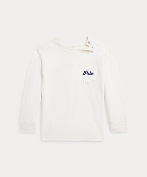 【セール】ドッグプリント コットン ロングスリーブ Tシャツ（Tシャツ/カットソー）｜POLO RALPH LAUREN CHILDRENSWEAR（ポロ ラルフ ローレン チルドレンズウェア）