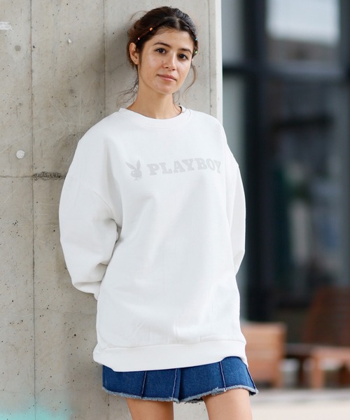 セール】PLAYBOY/プレイボーイ トレーナー #PB-25-SS-03（スウェット