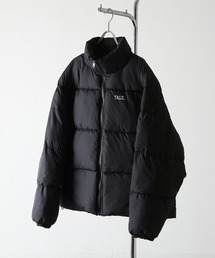 ZIP FIVE | 【YALE】 左胸 ワンポイント ロゴ刺繍 ファイバーダウン ブルゾン ジャケット / アウター(ダウンジャケット/コート)