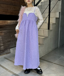 w closet | エンボスキャミワンピース(ワンピース)