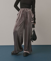 Solace | パイピングベロアパンツ(その他パンツ)