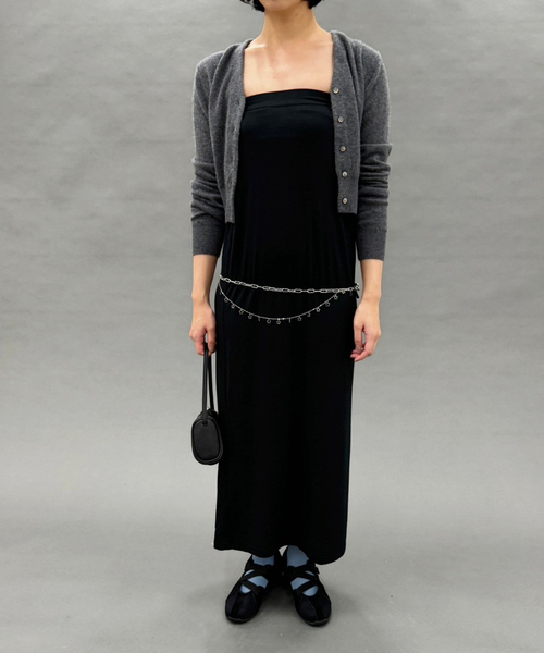 EDIT. FOR LULU(エディットフォールル)の「【Foundry Mews/ファウンドリー ミューズ】Bella stretch maxi skirt(スカート・レディース・ブラック・FREE)」の6枚目の写真