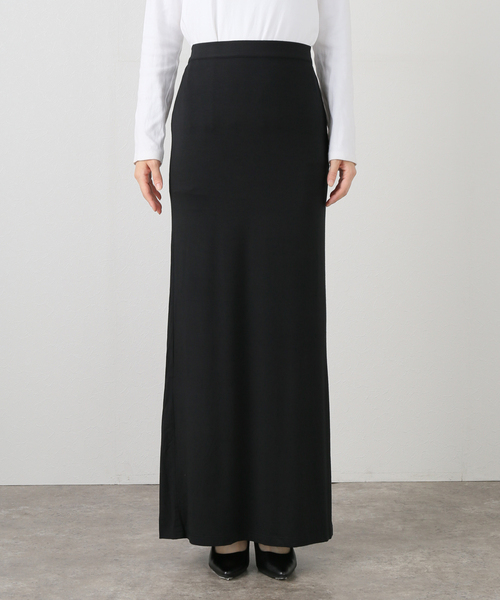 EDIT. FOR LULU(エディットフォールル)の「【Foundry Mews/ファウンドリー ミューズ】Bella stretch maxi skirt(スカート・レディース・ブラック・FREE)」の7枚目の写真
