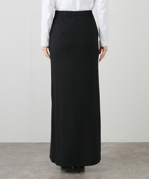 EDIT. FOR LULU(エディットフォールル)の「【Foundry Mews/ファウンドリー ミューズ】Bella stretch maxi skirt(スカート・レディース・ブラック・FREE)」の9枚目の写真