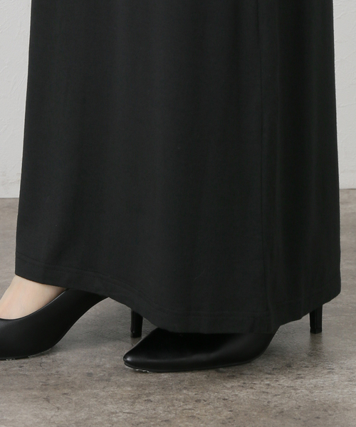 EDIT. FOR LULU(エディットフォールル)の「【Foundry Mews/ファウンドリー ミューズ】Bella stretch maxi skirt(スカート・レディース・ブラック・FREE)」の12枚目の写真