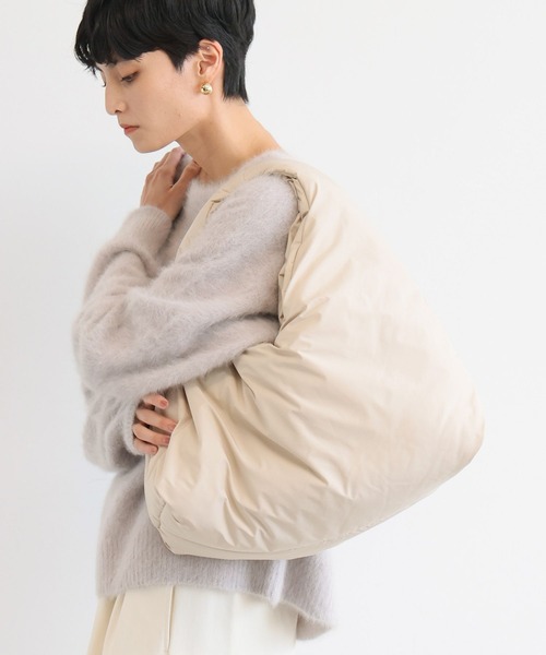 BARNYARDSTORM(バンヤードストーム)の「BARNYARDSTORM / トライアングルパフBAG(トートバッグ・レディース・キナリ/パープル/ブラック・FREE)」の17枚目の写真