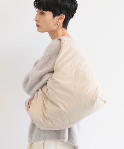 BARNYARDSTORM(バンヤードストーム)の「BARNYARDSTORM / トライアングルパフBAG(トートバッグ・レディース・キナリ/パープル/ブラック・FREE)」の18枚目の写真