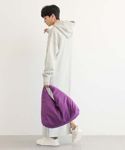 BARNYARDSTORM(バンヤードストーム)の「BARNYARDSTORM / トライアングルパフBAG(トートバッグ・レディース・キナリ/パープル/ブラック・FREE)」の22枚目の写真