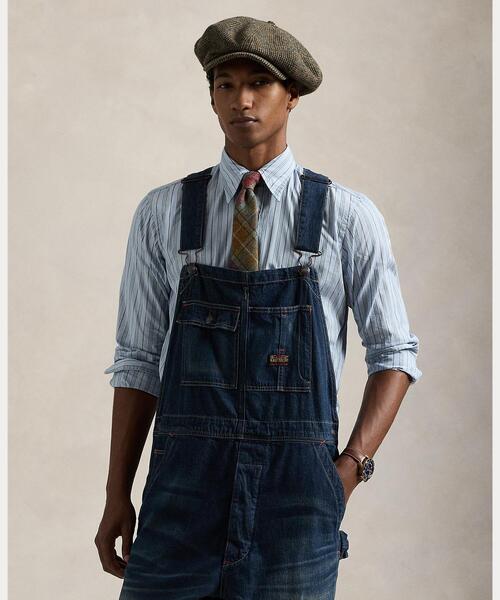 POLO RALPH LAUREN（ポロ ラルフ ローレン）の「デニム オーバーオール（サロペット/オーバーオール・メンズ・ブルー・L/M/S）」の3枚目の写真
