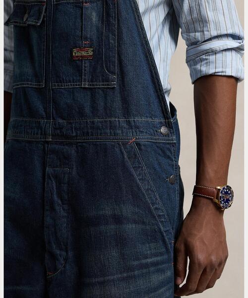 POLO RALPH LAUREN（ポロ ラルフ ローレン）の「デニム オーバーオール（サロペット/オーバーオール・メンズ・ブルー・L/M/S）」の6枚目の写真