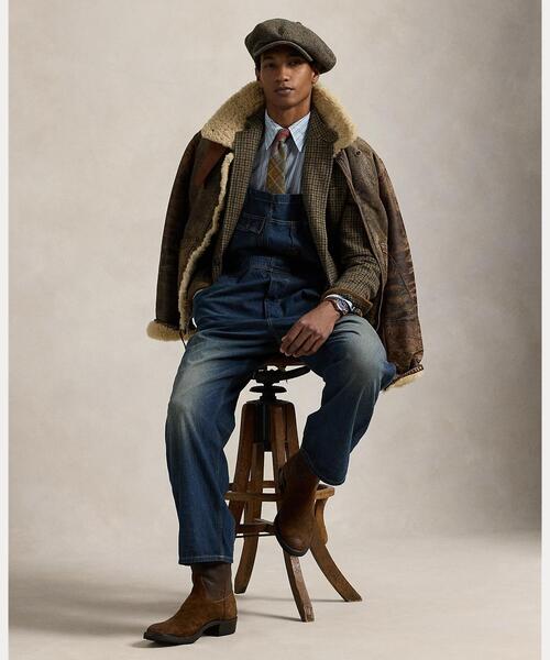 POLO RALPH LAUREN（ポロ ラルフ ローレン）の「デニム オーバーオール（サロペット/オーバーオール・メンズ・ブルー・L/M/S）」の7枚目の写真