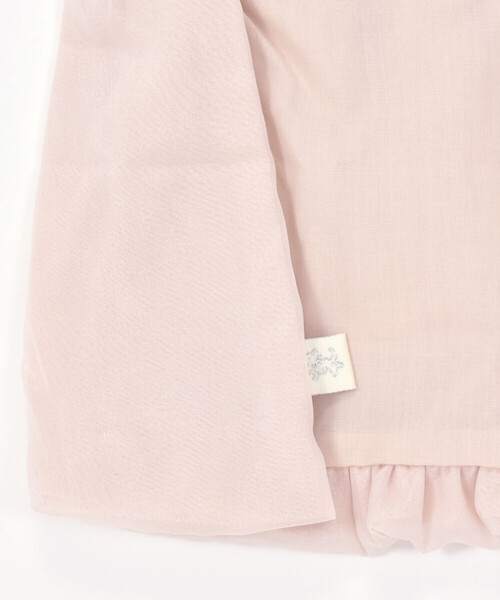 SLAP SLIP BABY（スラップスリップベビー）の「襟付きシフォンバルーンドレススタイ【専用ケース付き】（ベビーギフト・キッズ・ピンク/オフホワイト・FREE）」の16枚目の写真