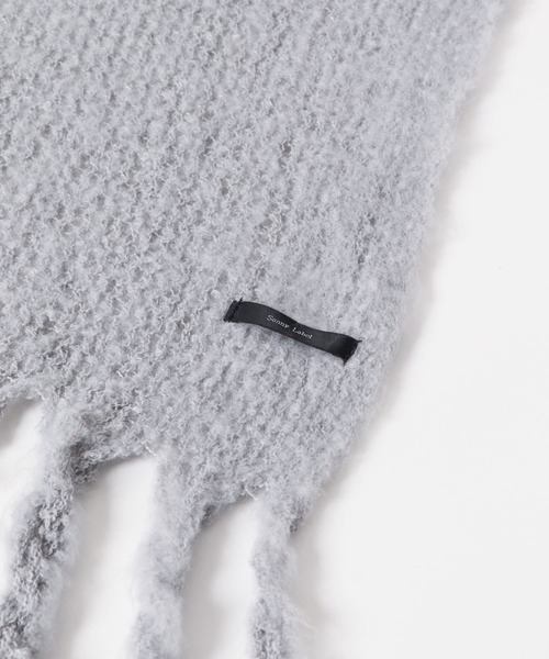 URBAN RESEARCH Sonny Label（アーバンリサーチサニーレーベル）の「ブークレラッセルマフラー（マフラー・レディース・ブルー/グレー/イエロー・ONE）」の10枚目の写真