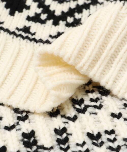 ITEMS URBANRESEARCH(アイテムズ アーバンリサーチ)の「カウチンニットカーディガン(ニット/セーター・レディース・アイボリー・FREE)」の9枚目の写真