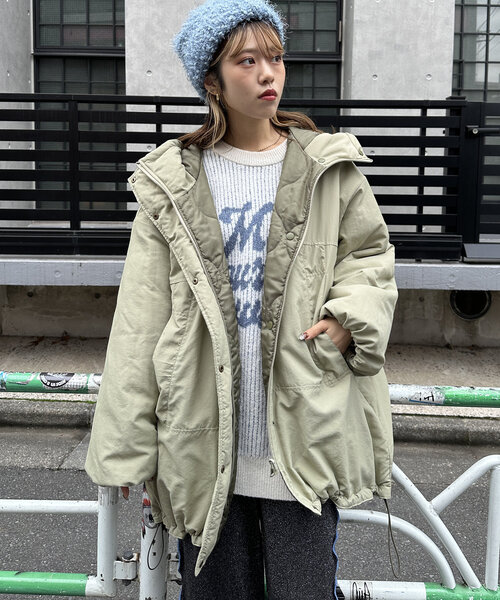 w closet(ダブルクローゼット)の「【4色展開】つぶつぶニット帽(キャップ・レディース・グレー/ブルー/アイボリー/ピンク・FREE)」の17枚目の写真