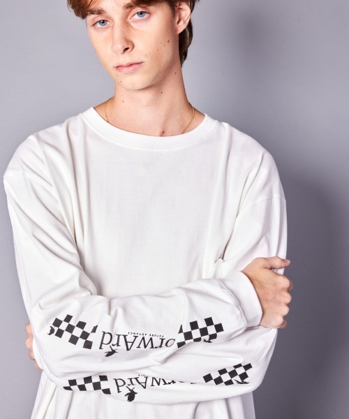 rehacer(レアセル)の「rehacer : Future Vision L/S CS / フューチャーヴィジョン ロングスリーブ カットソー(Tシャツ/カットソー・メンズ・ブラック/ホワイト/ピンク・SMALL/MEDIUM/LARGE/X-LARGE)」の15枚目の写真