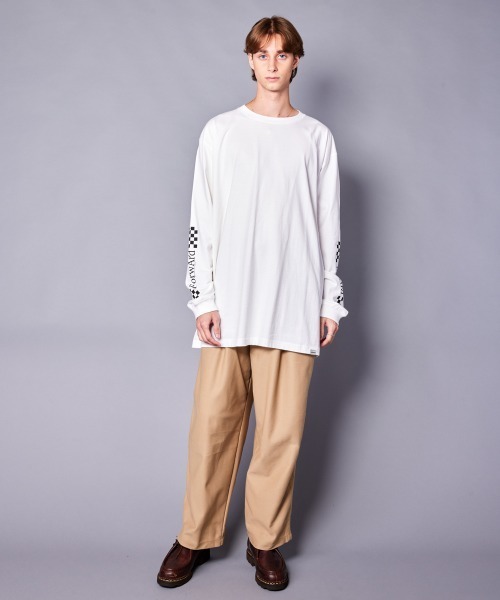 rehacer(レアセル)の「rehacer : Future Vision L/S CS / フューチャーヴィジョン ロングスリーブ カットソー(Tシャツ/カットソー・メンズ・ブラック/ホワイト/ピンク・SMALL/MEDIUM/LARGE/X-LARGE)」の18枚目の写真
