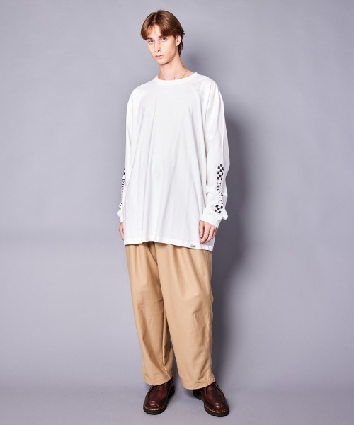 rehacer(レアセル)の「rehacer : Future Vision L/S CS / フューチャーヴィジョン ロングスリーブ カットソー(Tシャツ/カットソー・メンズ・ブラック/ホワイト/ピンク・SMALL/MEDIUM/LARGE/X-LARGE)」の19枚目の写真