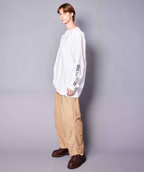 rehacer(レアセル)の「rehacer : Future Vision L/S CS / フューチャーヴィジョン ロングスリーブ カットソー(Tシャツ/カットソー・メンズ・ブラック/ホワイト/ピンク・SMALL/MEDIUM/LARGE/X-LARGE)」の13枚目の写真