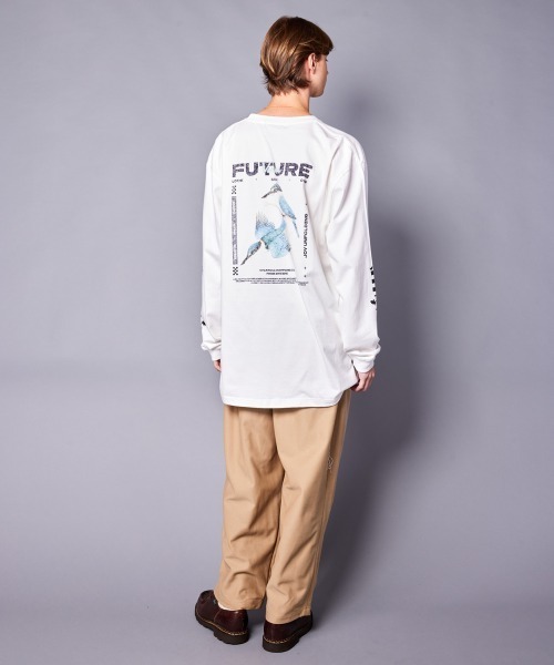rehacer(レアセル)の「rehacer : Future Vision L/S CS / フューチャーヴィジョン ロングスリーブ カットソー(Tシャツ/カットソー・メンズ・ブラック/ホワイト/ピンク・SMALL/MEDIUM/LARGE/X-LARGE)」の14枚目の写真