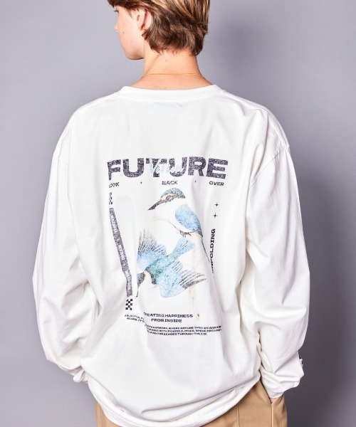 rehacer(レアセル)の「rehacer : Future Vision L/S CS / フューチャーヴィジョン ロングスリーブ カットソー(Tシャツ/カットソー・メンズ・ブラック/ホワイト/ピンク・SMALL/MEDIUM/LARGE/X-LARGE)」の16枚目の写真
