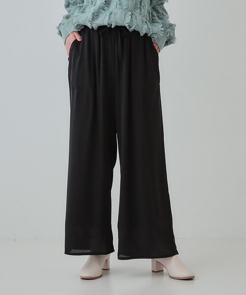 Cutie Blonde（キューティーブロンド）の「◆【あったか】裏フリース 柄アソートイージーパンツ（その他パンツ・レディース・ブラック/アイボリー系6/ブラック系/ブラウン系その他5・04/03/02/01）」の6枚目の写真