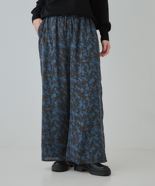 Cutie Blonde（キューティーブロンド）の「◆【あったか】裏フリース 柄アソートイージーパンツ（その他パンツ・レディース・ブラック/アイボリー系6/ブラック系/ブラウン系その他5・04/03/02/01）」の13枚目の写真